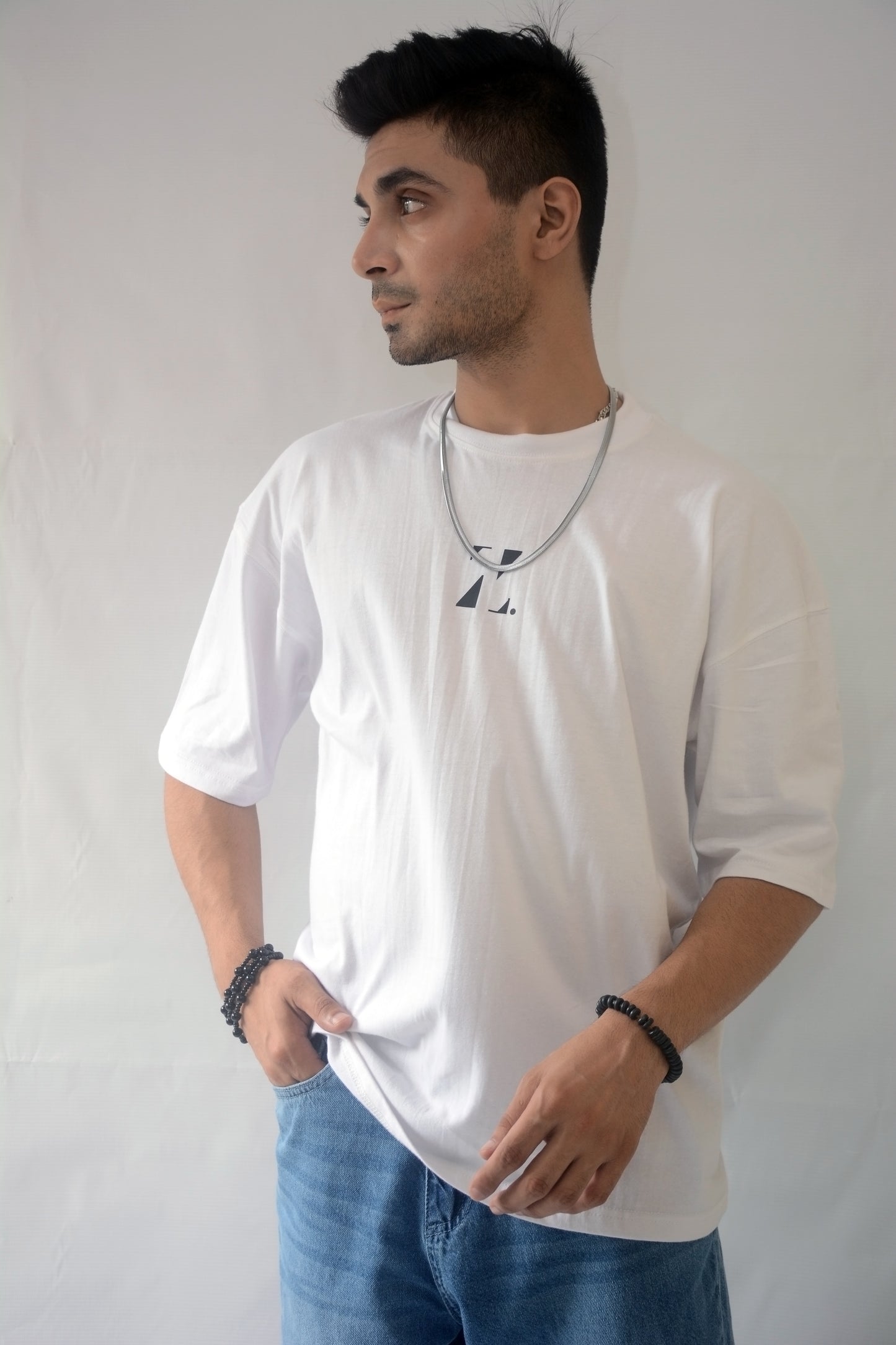 Follow Your Ambition White Tshirt  Zeropoiny by Ad