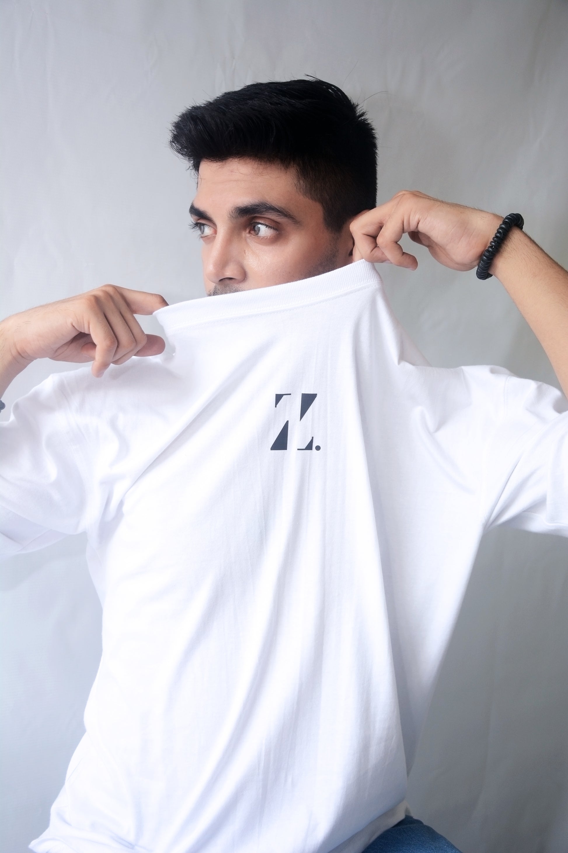 Follow Your Ambition White Tshirt  Zeropoiny by Ad