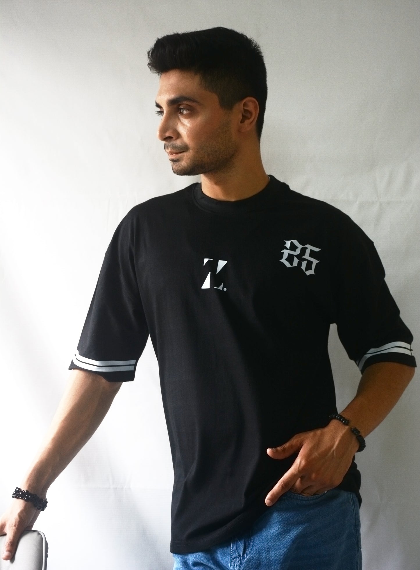 Kam 25 Black t shirt l Zeropoint by Ad