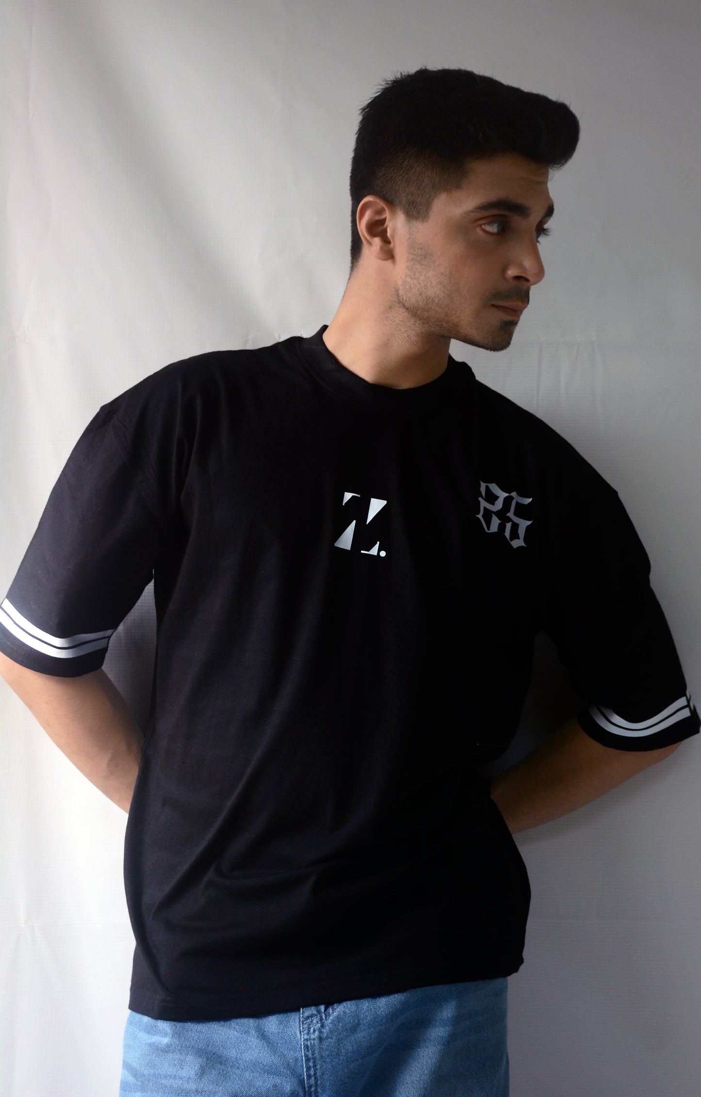 Kam 25 Black t shirt l Zeropoint by Ad